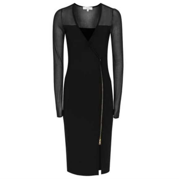 NWT REISS | Valencia Zip Dress - Picture 2 of 5